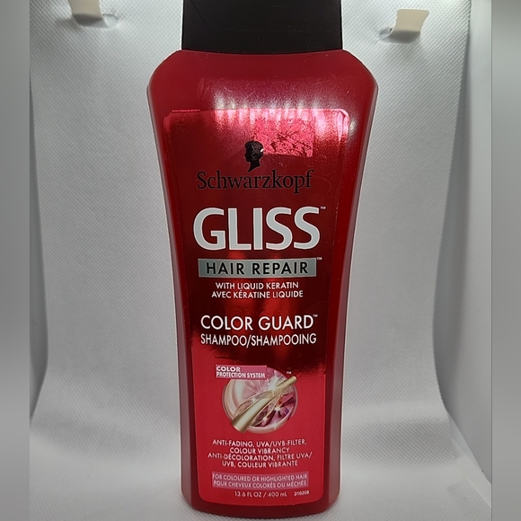 Schwarzkopf Gliss Hair Repair w/ Liquid Keratin Color Guard Shampoo 13.6oz 400ml - Picture 1 of 2
